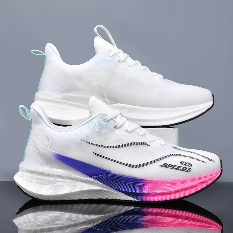 素面耐磨春秋运动风低跟网面鞋潮鞋百搭网面减震夏季H058