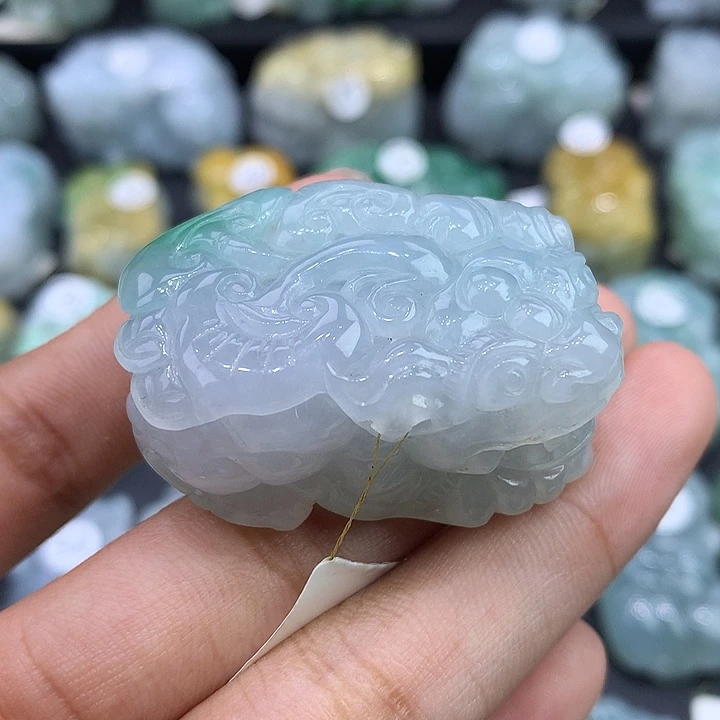 翡翠未镶嵌颈饰天然缅甸翡翠