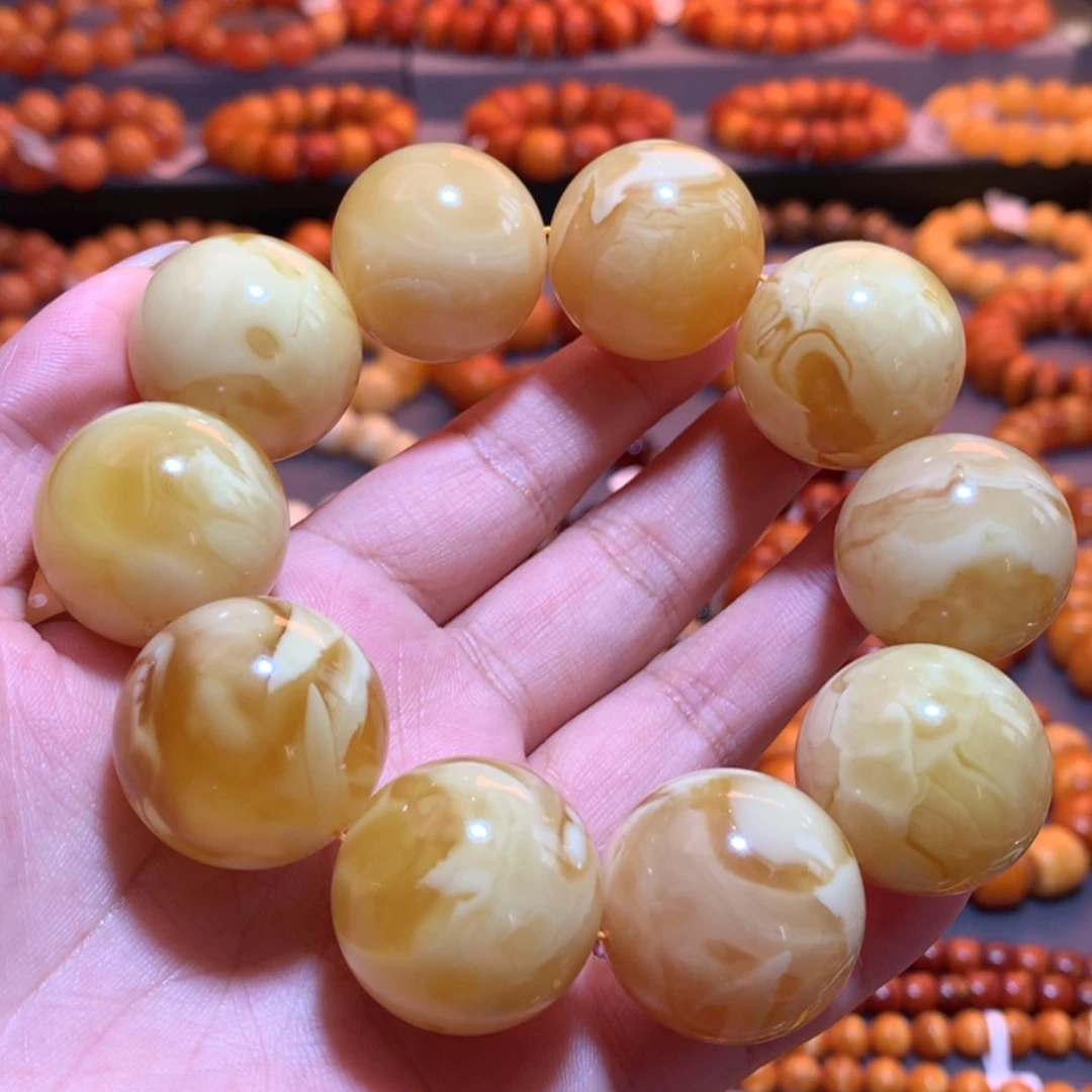 【闪购商品】手串蜜蜡未镶嵌蜜蜡手串