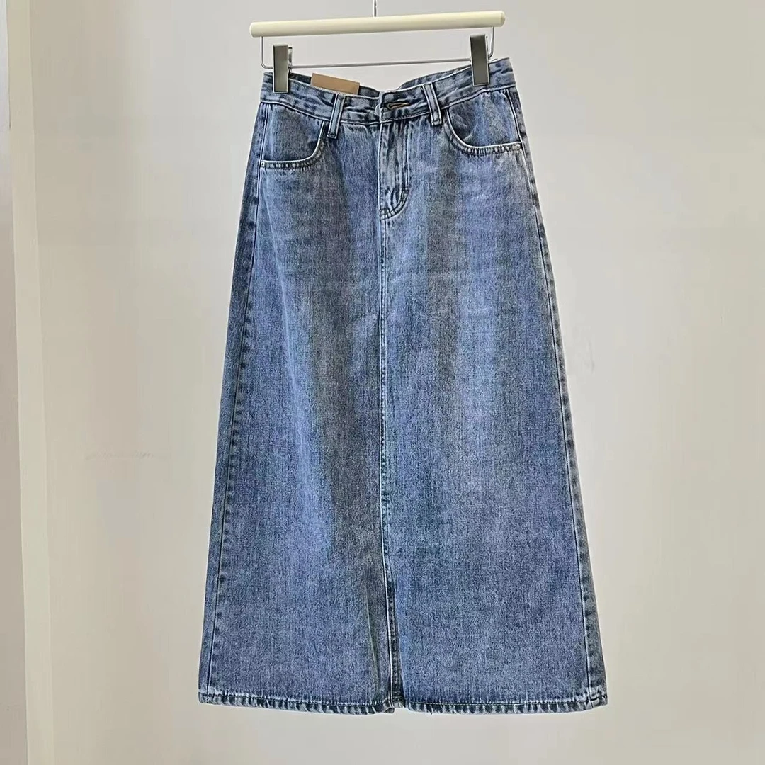 【ARONG阿荣家】牛仔裙03273-浅蓝-S