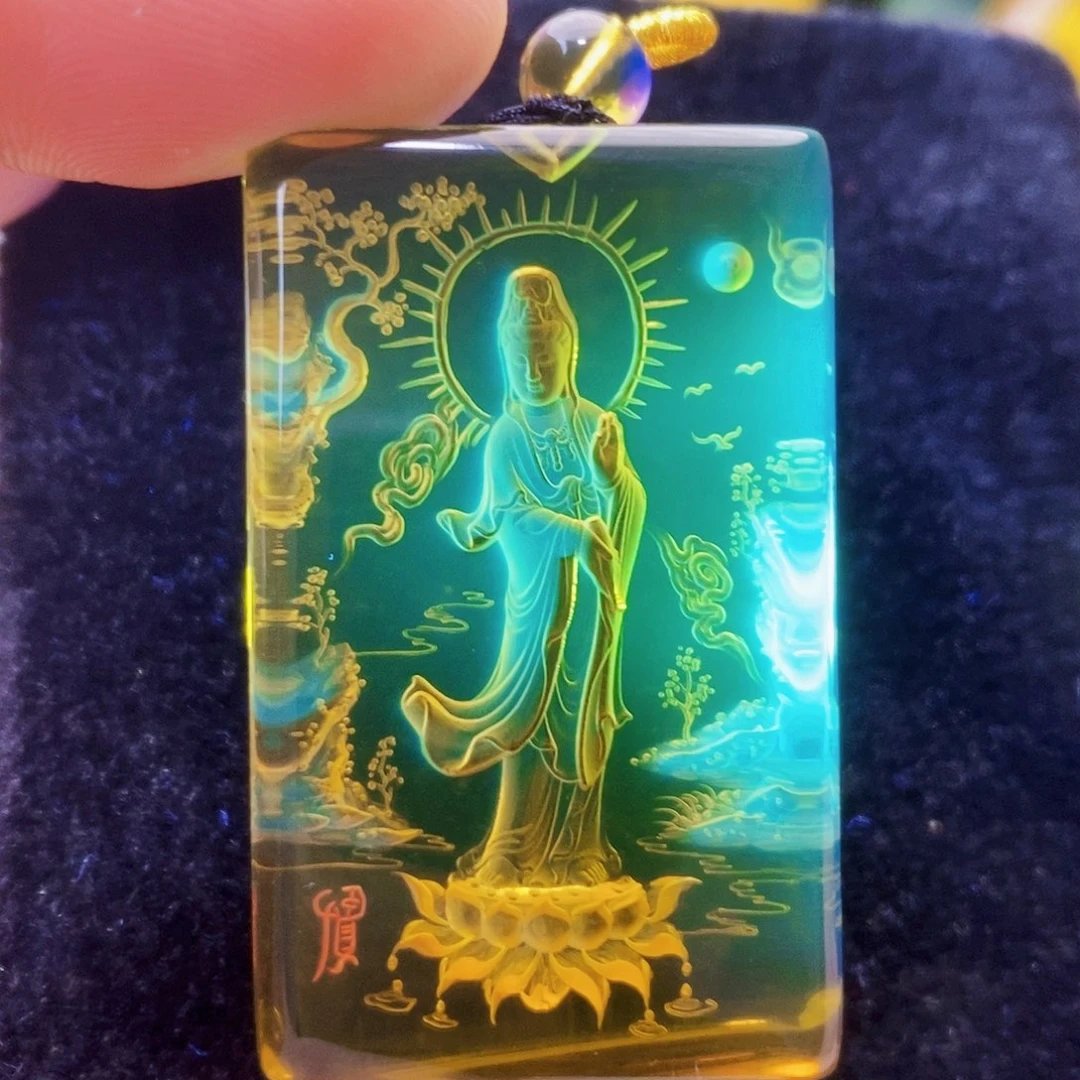 【闪购商品】未镶嵌吊坠(不含链)蓝珀