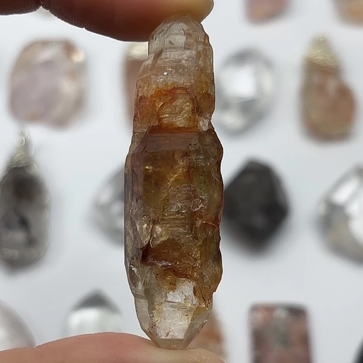 未镶嵌水晶颈饰红胶花闪灵钻51mm+