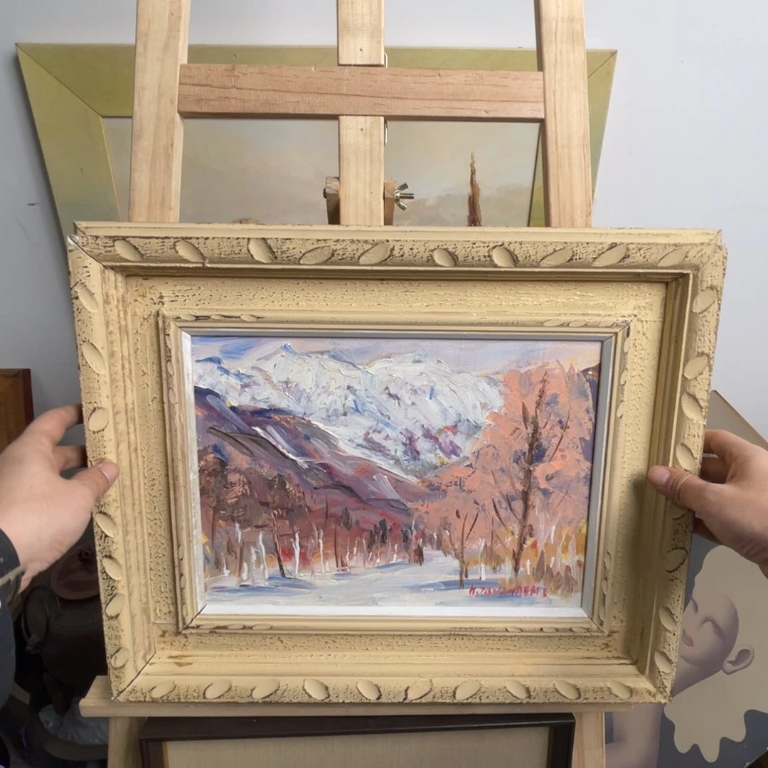 R***r中古框画有磕碰不退不换