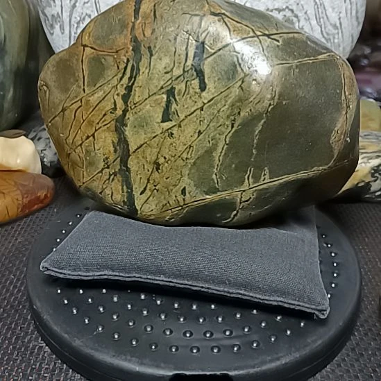 摆件新疆额河奇石原石摆件