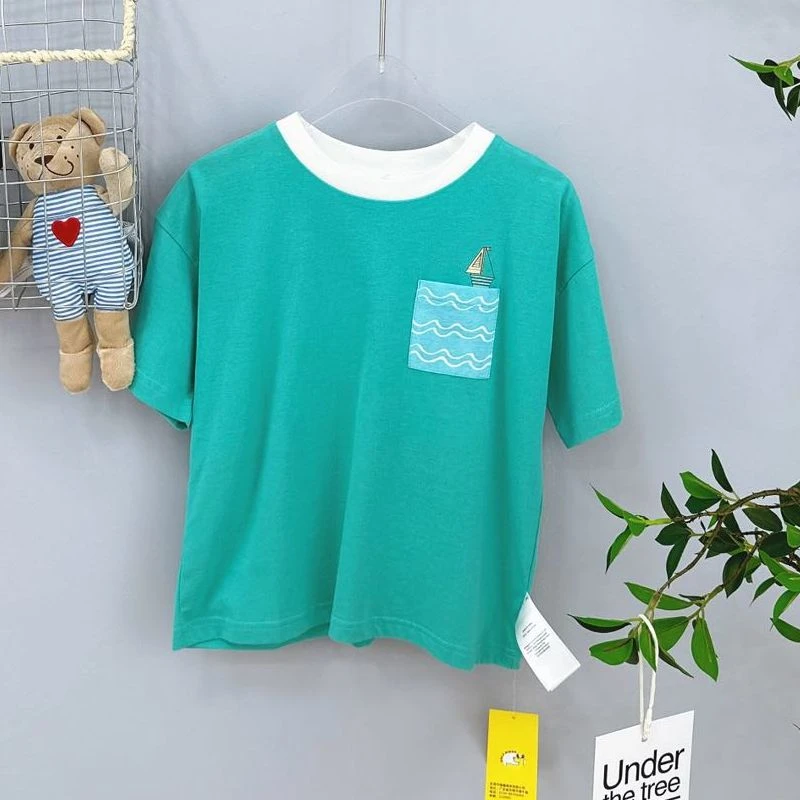 20007高端专享夏季短袖呦呦鹿绿色