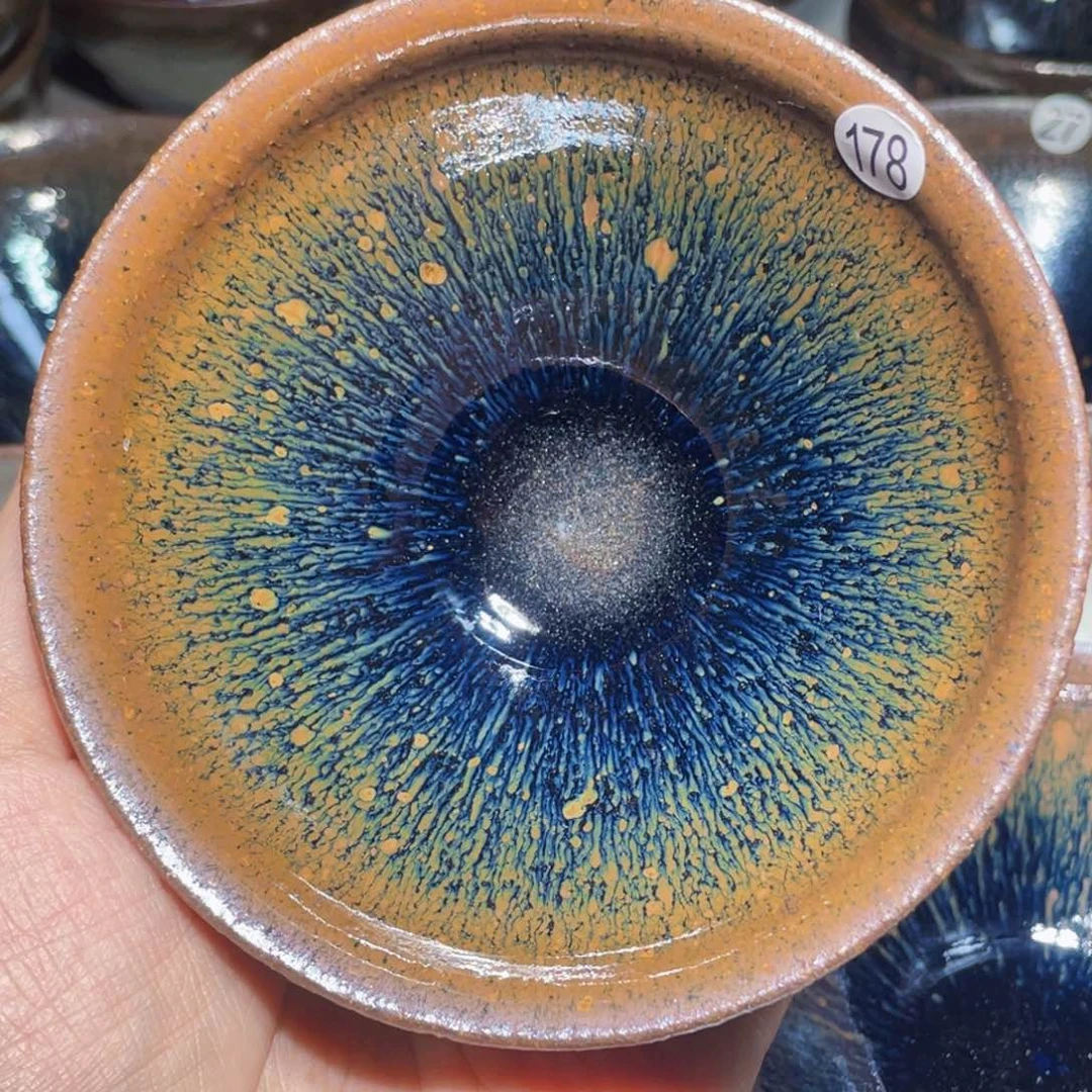 爱***辣茶盏龙窑柴烧建盏178