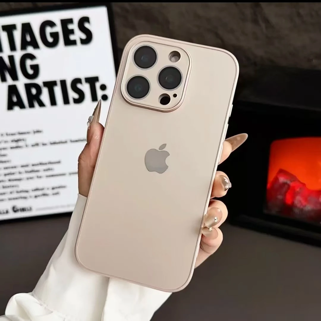 全包适用苹果164pro max多款机型PC手机壳防摔简约iPhone13/14/15