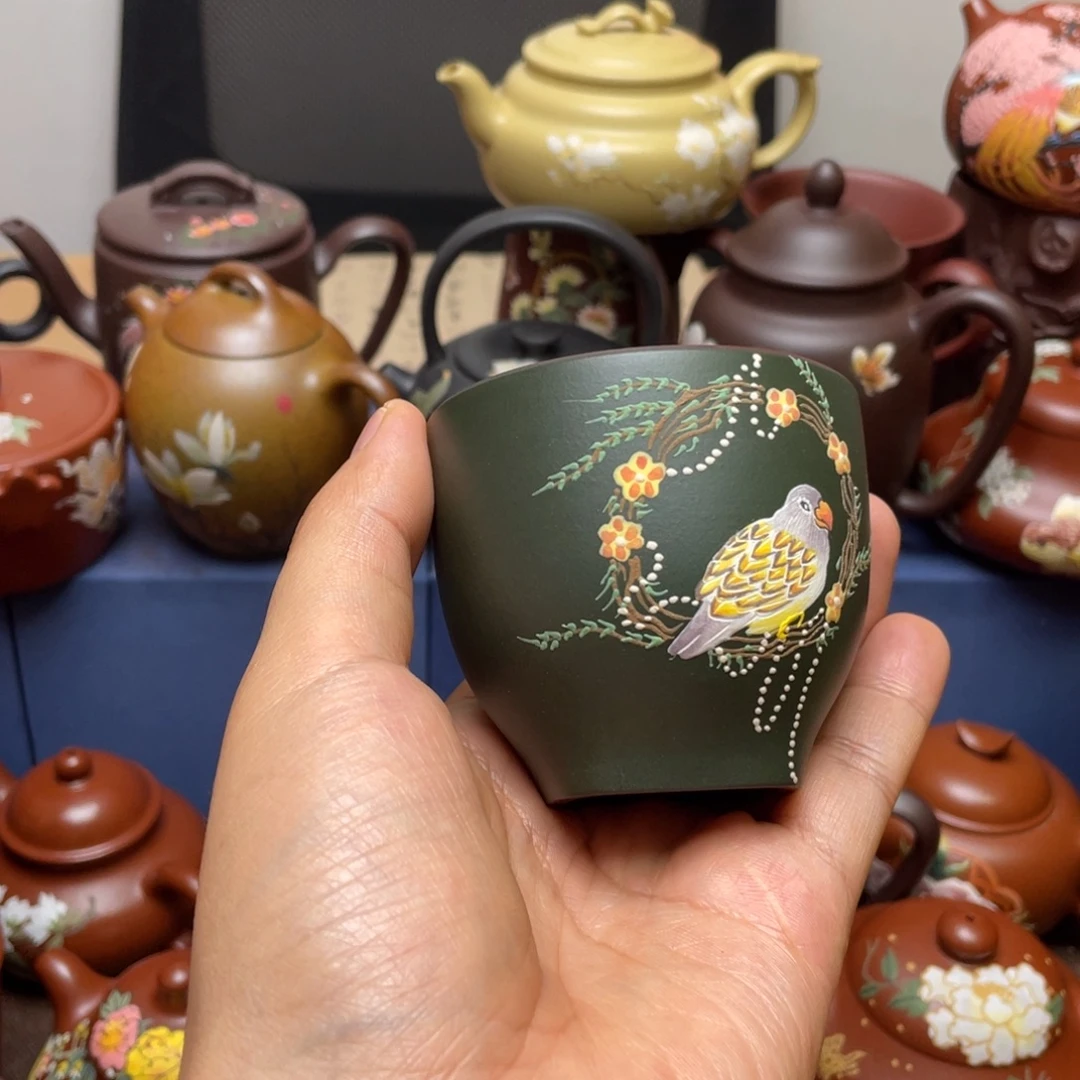 茶杯紫砂紫砂主人杯120cc