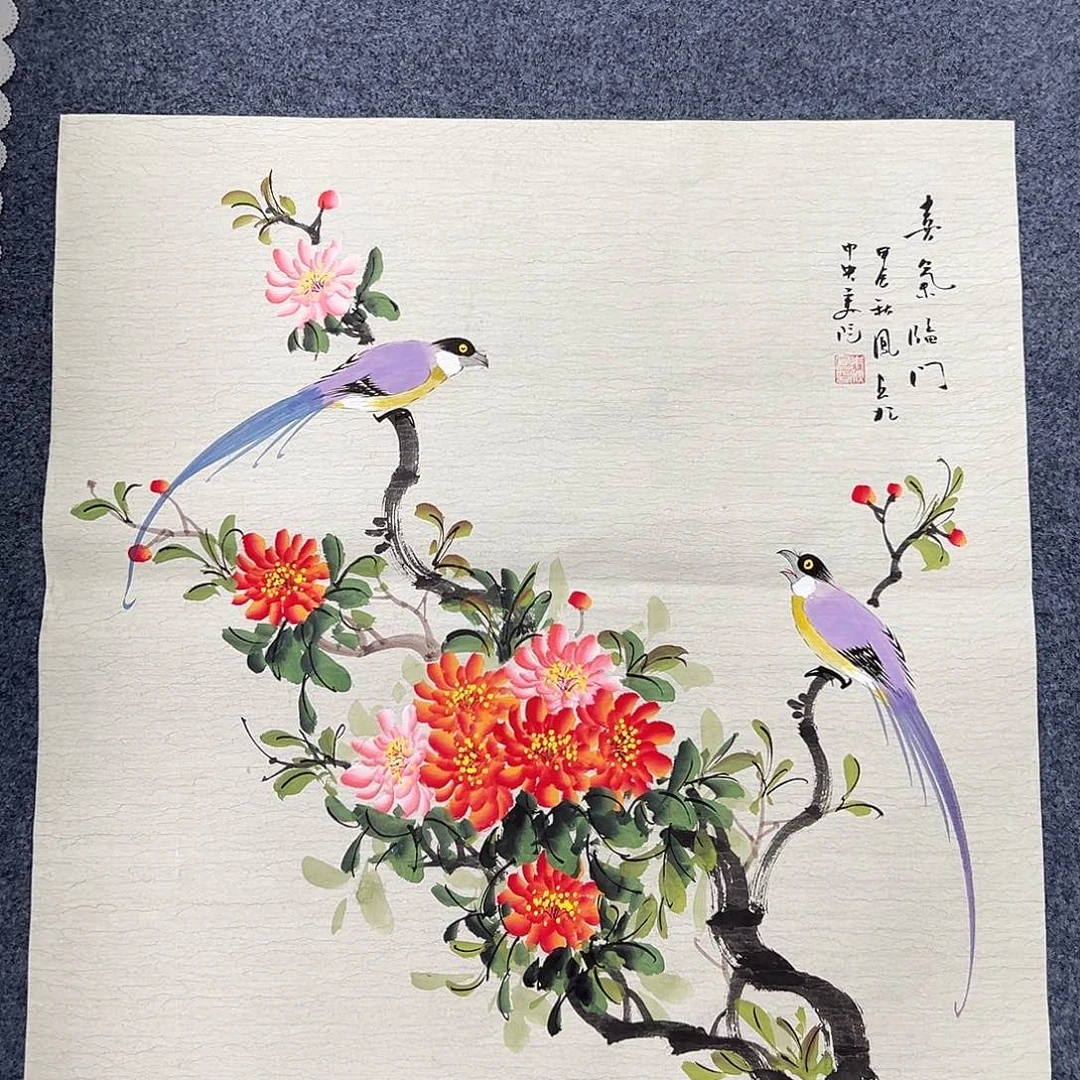 国画国画作品纯手绘