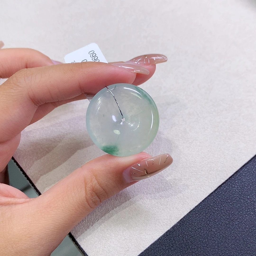 翡翠未镶嵌吊坠(不含链)28.5-5.6
