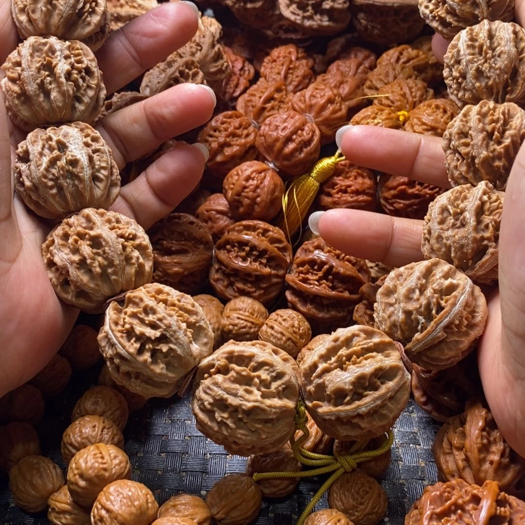 东***风吊坠文玩核桃京八棱