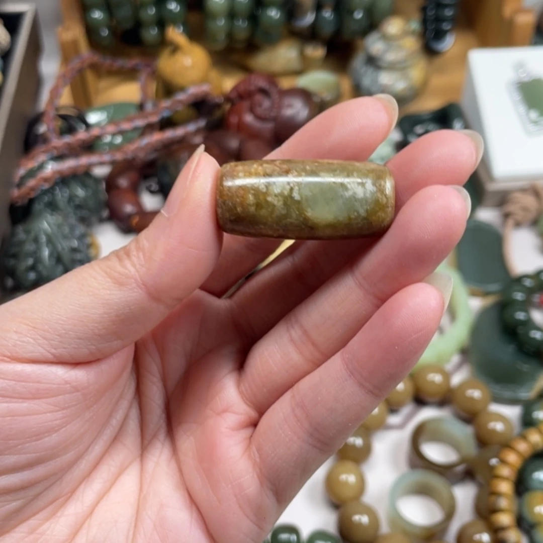 【闪购商品】岫岩河磨玉（透闪石质玉）挂件未镶嵌