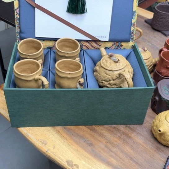 茶壶紫砂随*风紫砂茶具礼盒