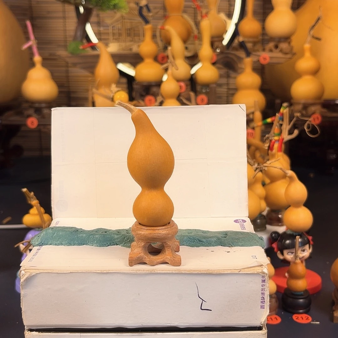 防***蜡文玩葫芦老皮本捻6.2尺寸