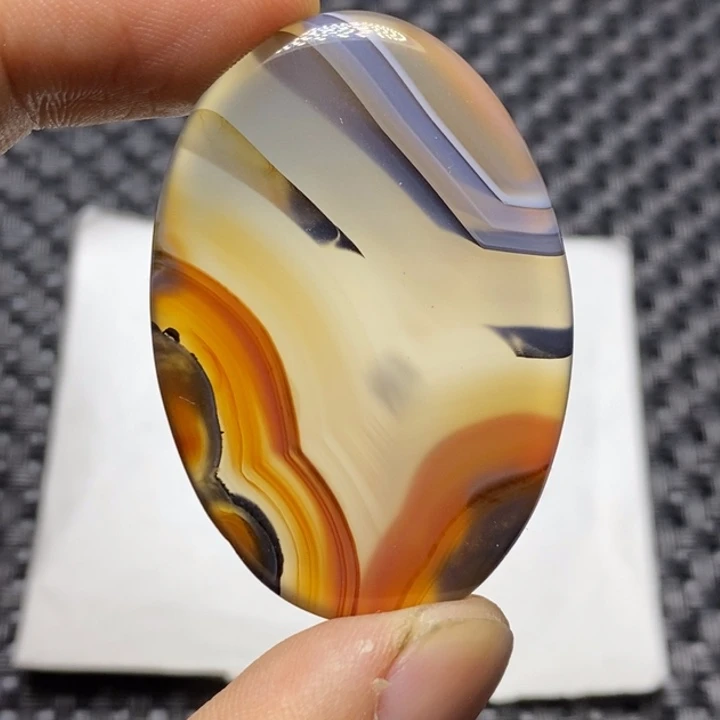 财***进玛瑙/玉髓未镶嵌1