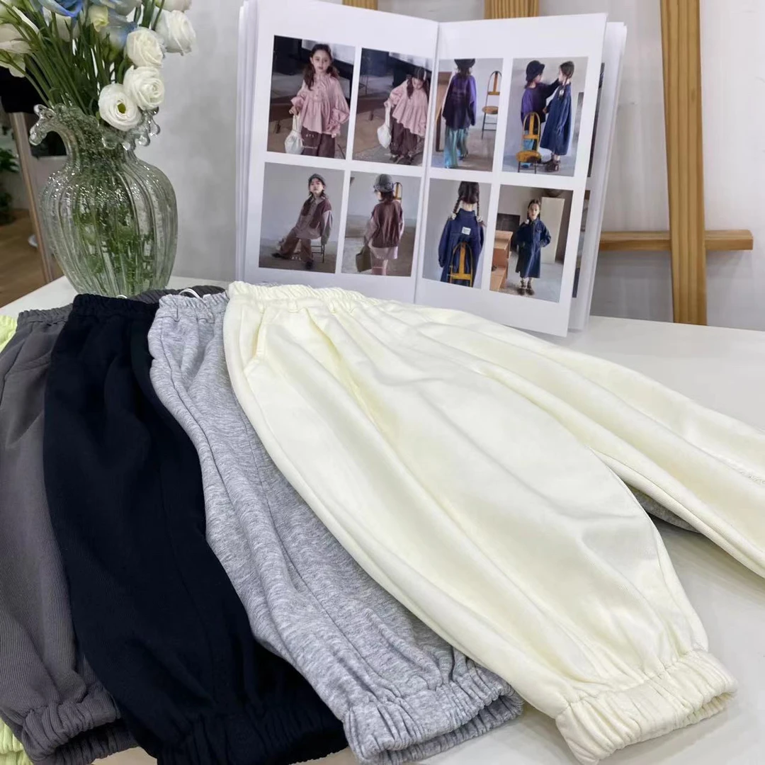 3555     秋季中大童裤子    H