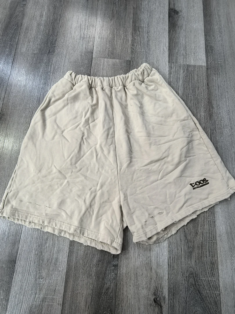 cos重磅短裤美式休闲大版毛圈短裤