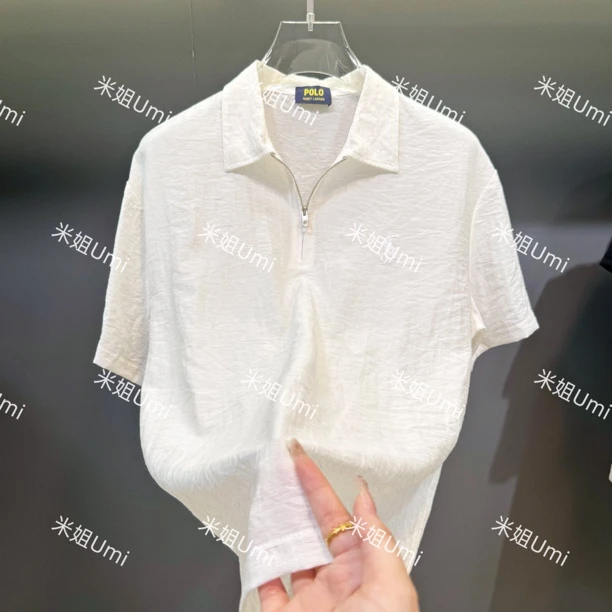 【米姐Umi】W新款设计师男女同款潮流时尚休闲Polo翻领P021