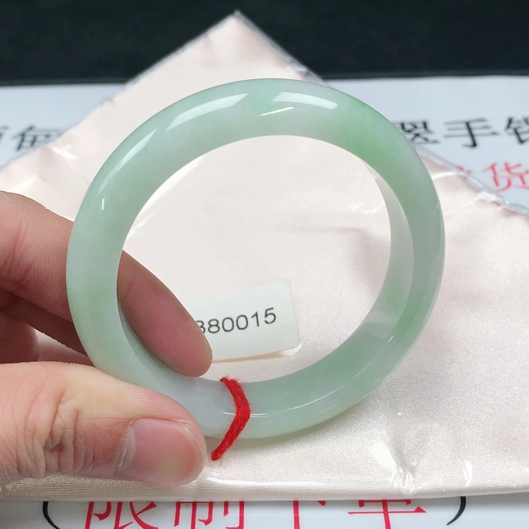 翡翠手镯未镶嵌圈55