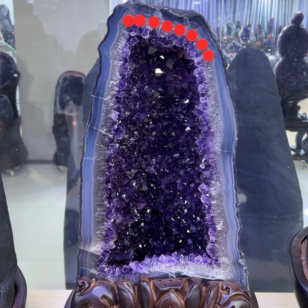 未镶嵌紫晶大型摆件（非配饰）