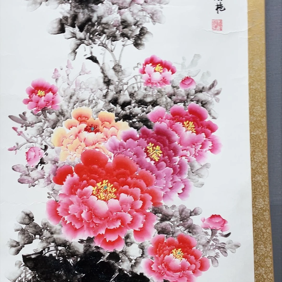 国画妙*w老师手笔手绘作品