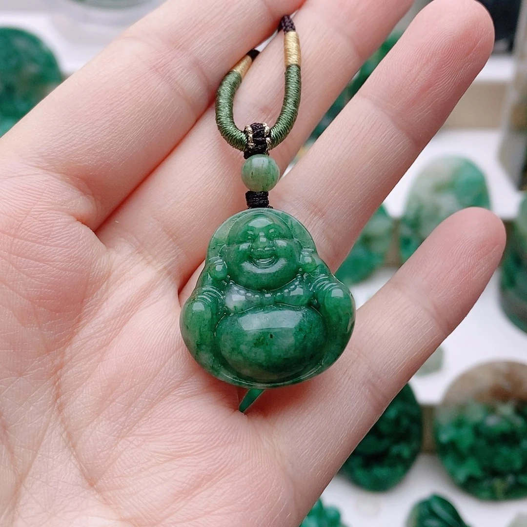 独山玉未镶嵌吊坠