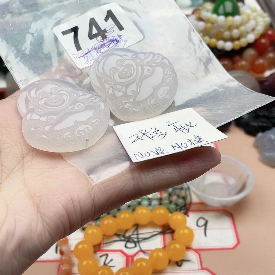 合金颈饰玛瑙/玉髓黄*主