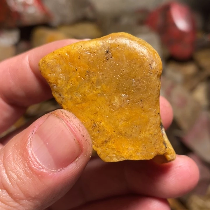 田黄石38克昌化田黄石