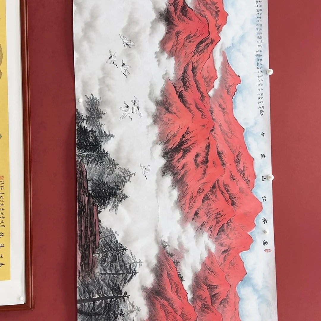 国画国画作品小八