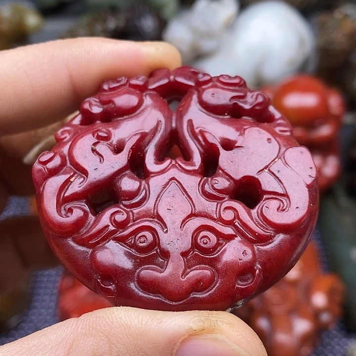 未镶嵌蛇纹石玉颈饰