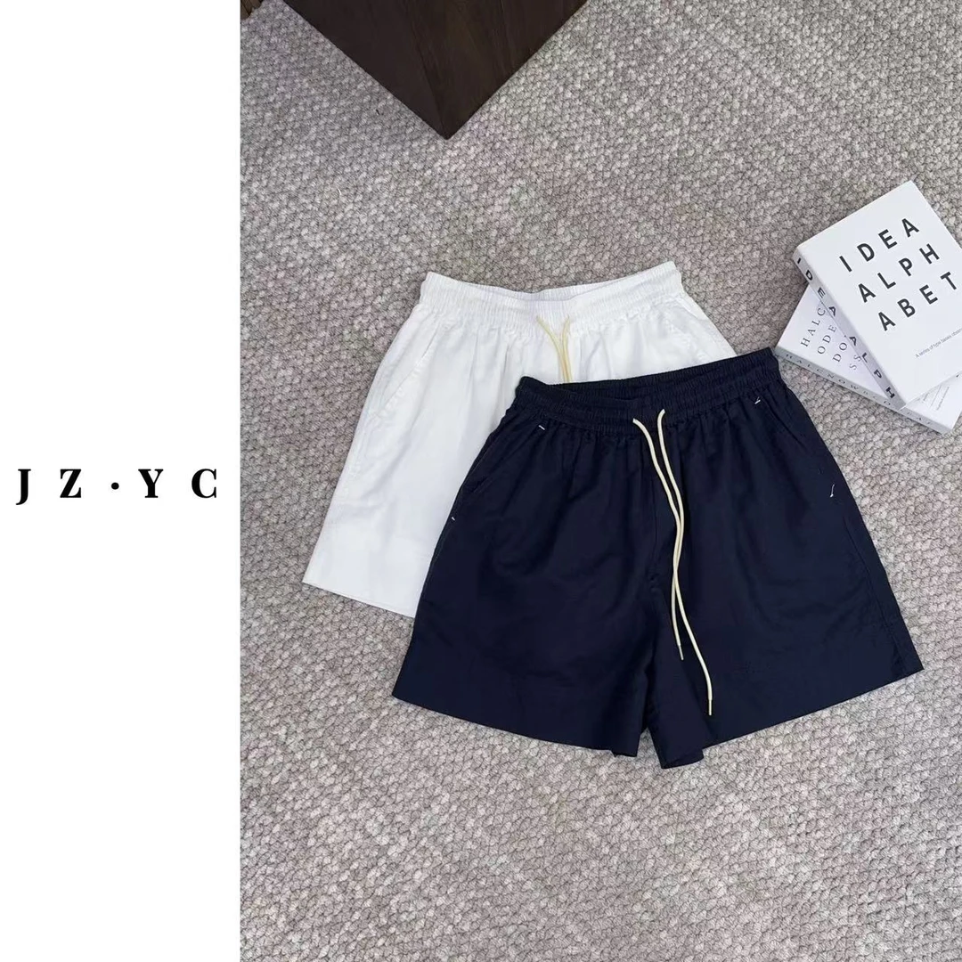 【洁子推荐】 2025夏季新款256781韩系彩带抽绳休闲短裤JZYC256781