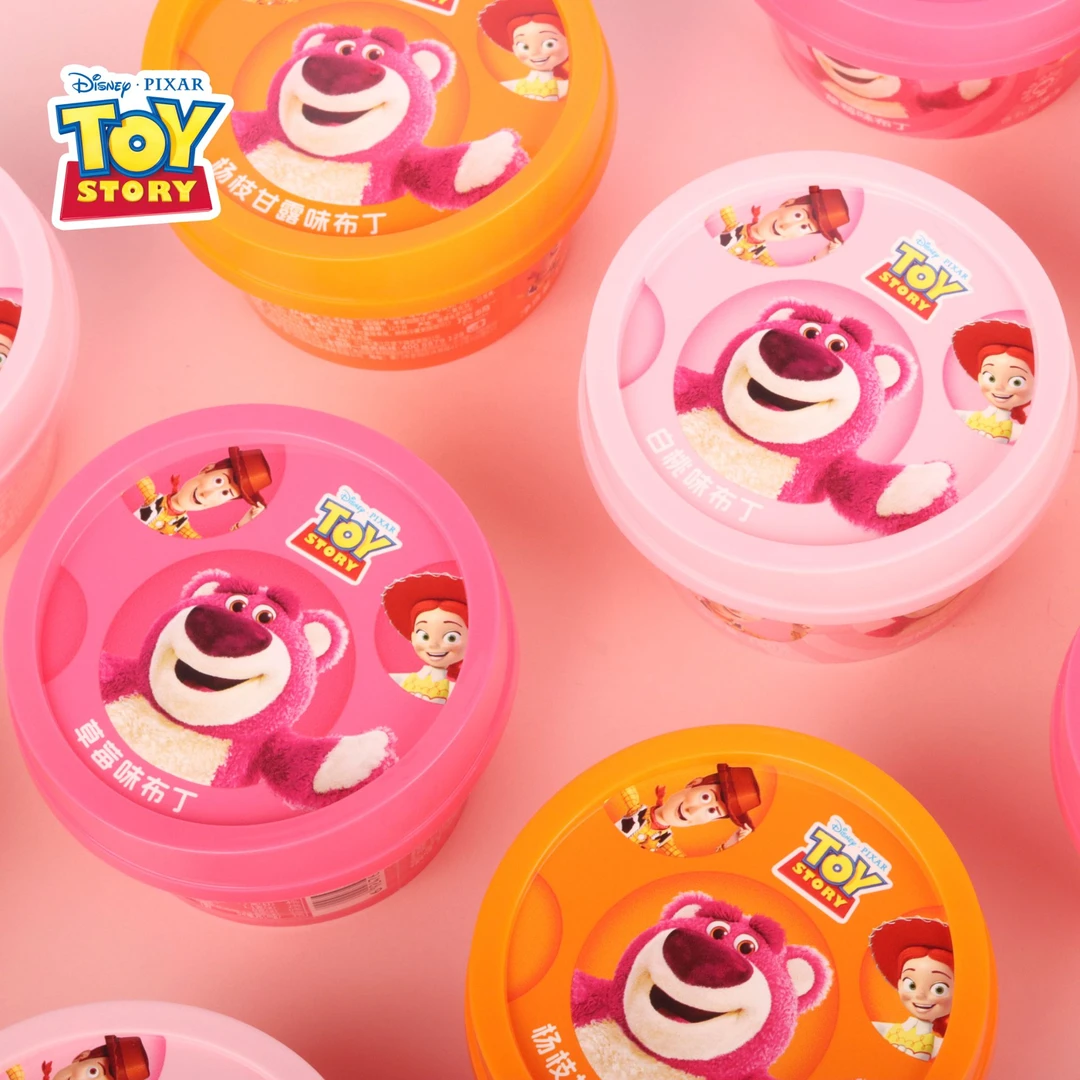 迪士尼布丁果冻草莓味白桃味150g儿童节幼儿园生日伴手礼送零食