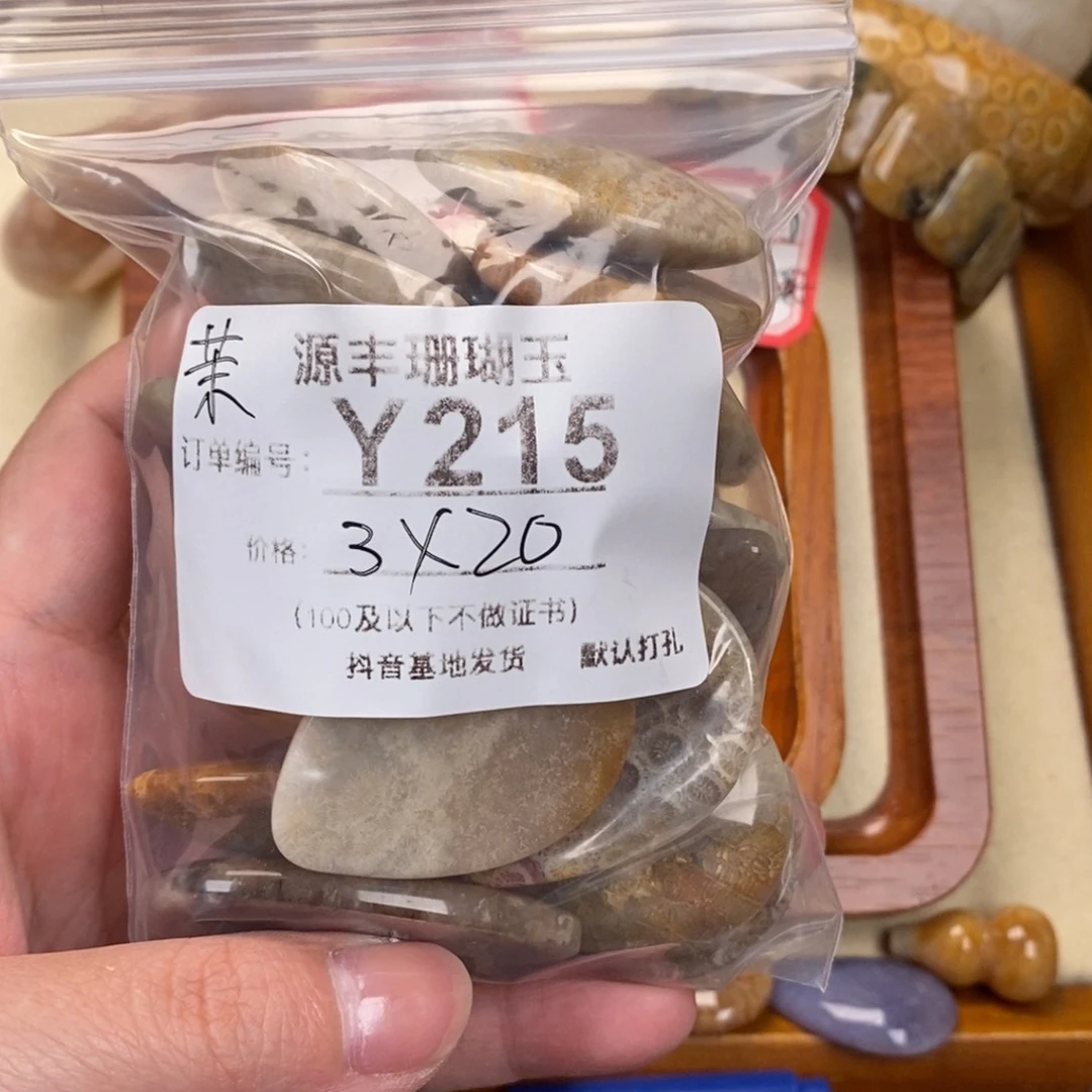 硅化玉颈饰未镶嵌茉*