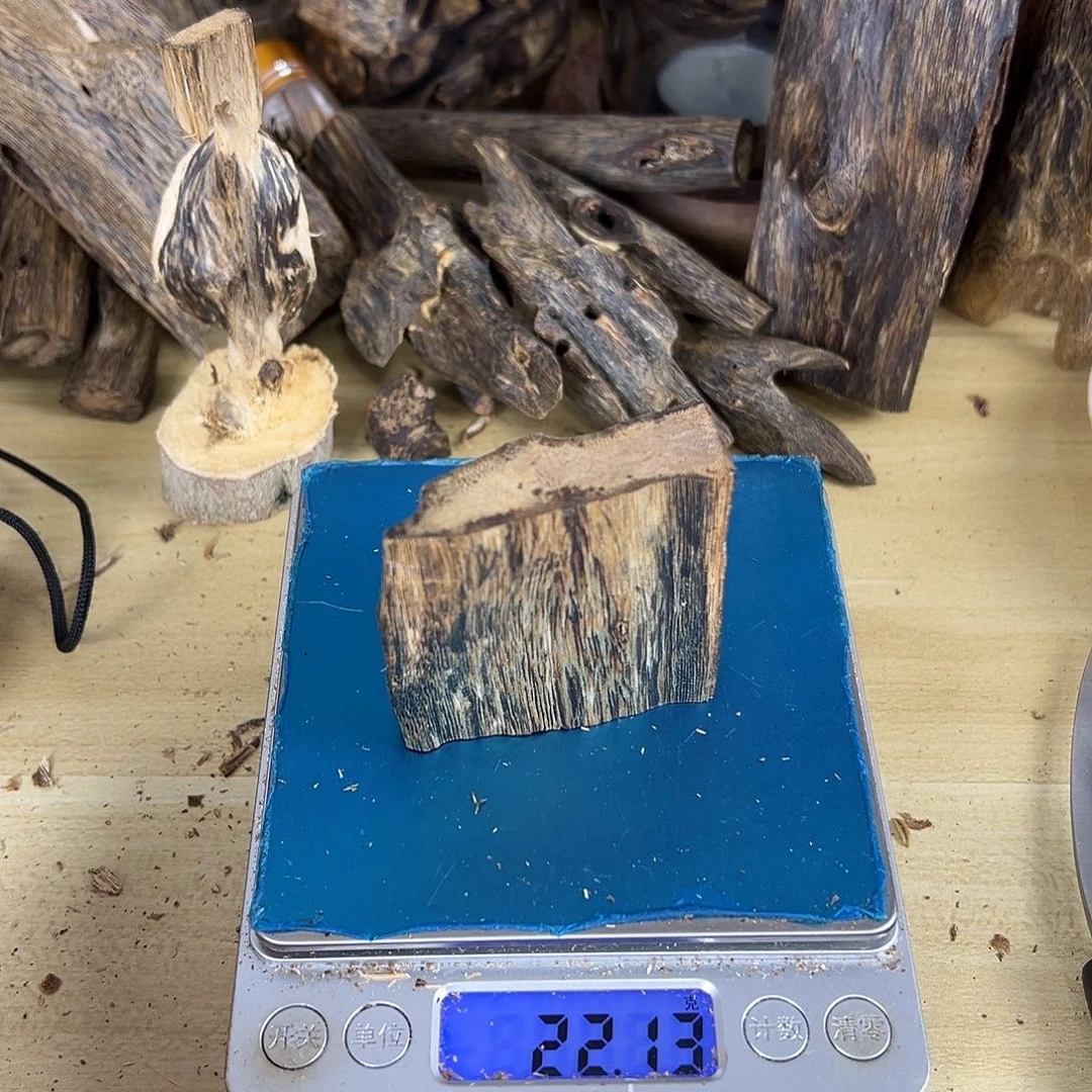 香料绿奇楠虫漏22克乌身