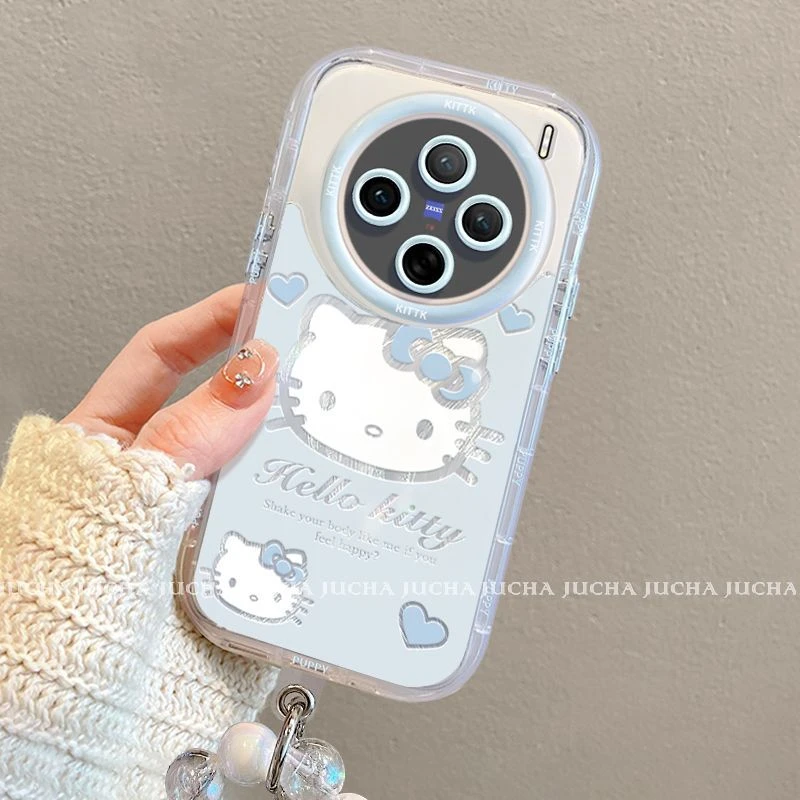 羽纱凯蒂猫适用vivox200手机壳高级感卡通VIVOx200pro防摔可爱女