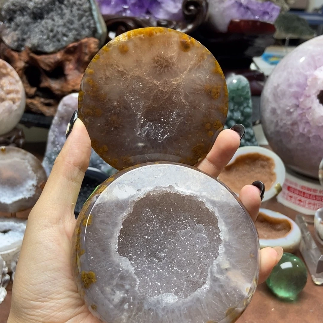 摆件紫晶未镶嵌水晶
