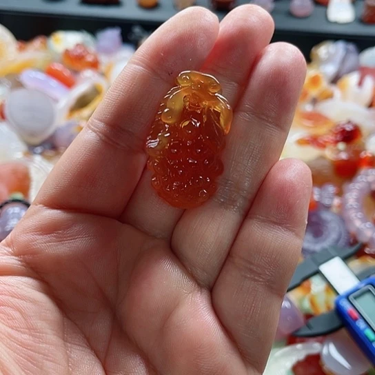 玛瑙/玉髓颈饰未镶嵌秋****浅