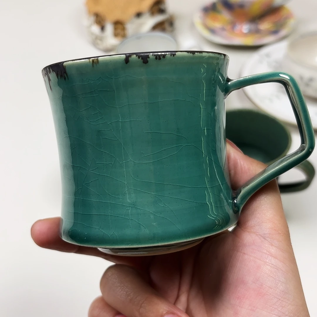 瓷           作家器 高脚马克杯