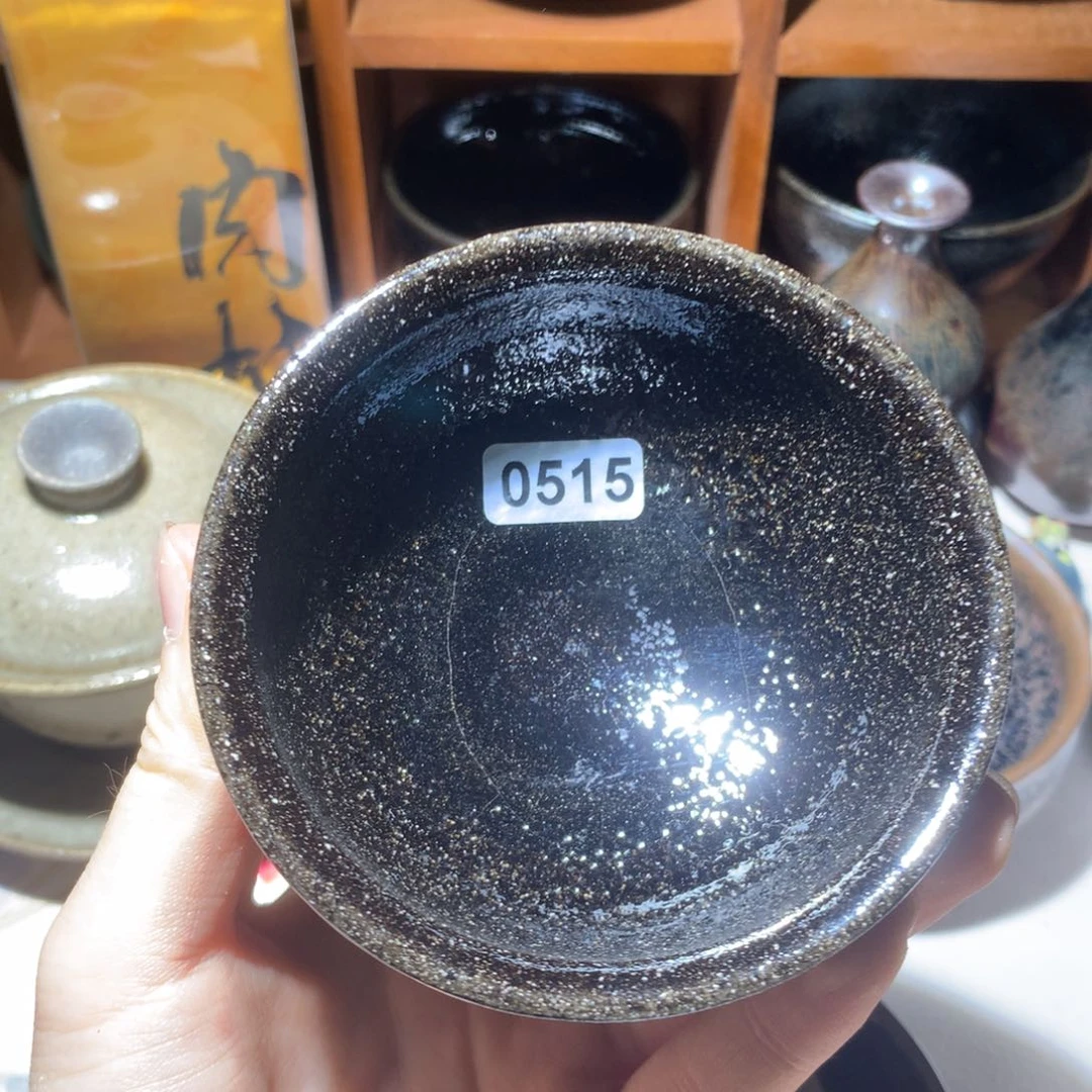 茶盏浪**落龙窑柴烧，建阳建盏111      515