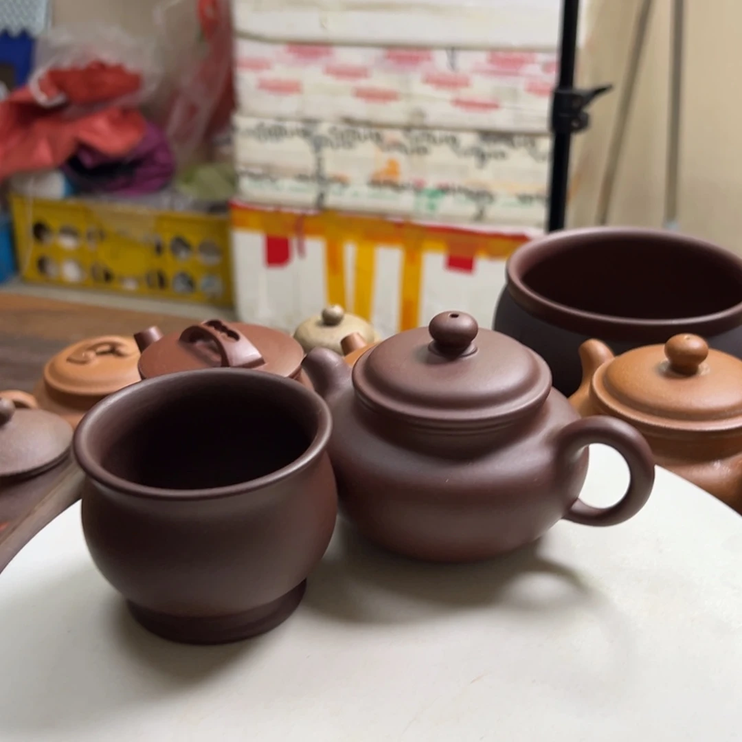 紫砂茶壶底槽清仿古150