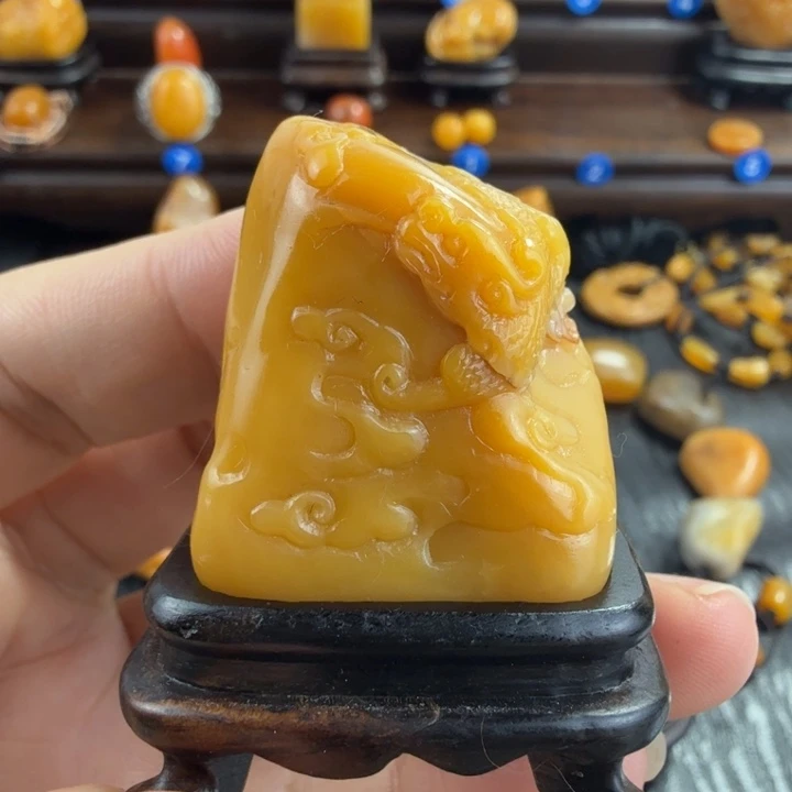 我***的田黄石田黄石印章