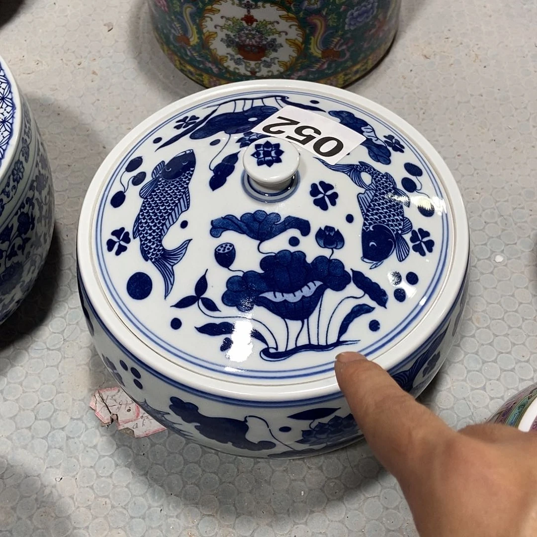 瓷片景德镇陶瓷罐052