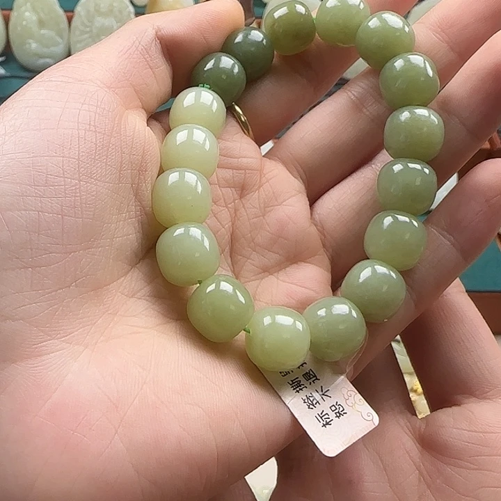 和田玉（糖玉）未镶嵌手链