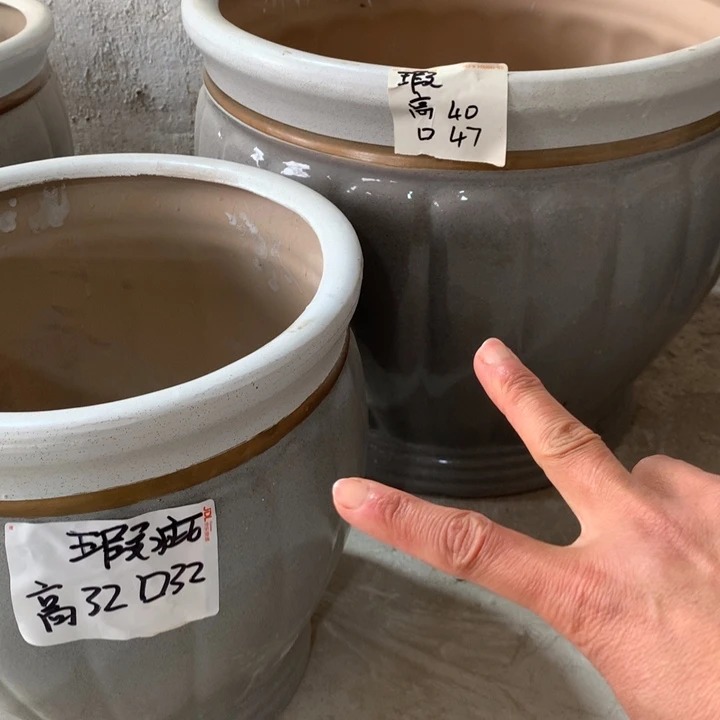 【闪购商品】红陶高温陶瓷花盆默认瑕疵