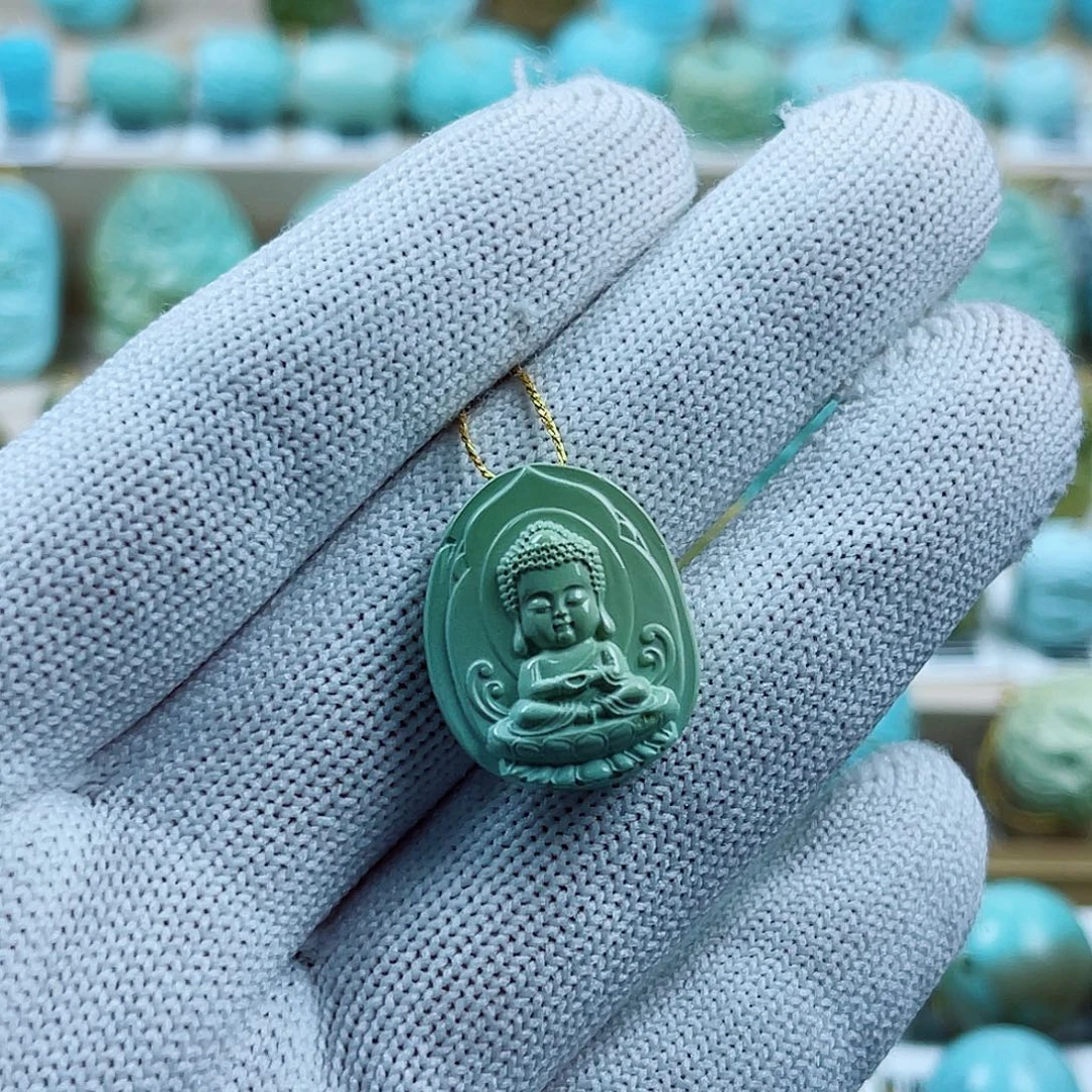 绿松石未镶嵌珠宝奇石