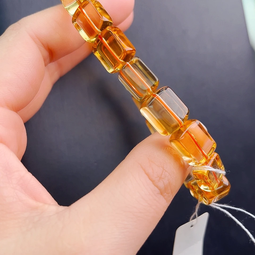 水晶未镶嵌手串天然