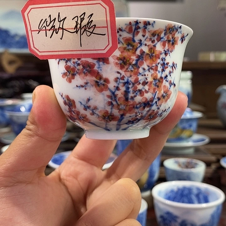 杯景德镇手工手绘陶瓷，高亮兴老师作品