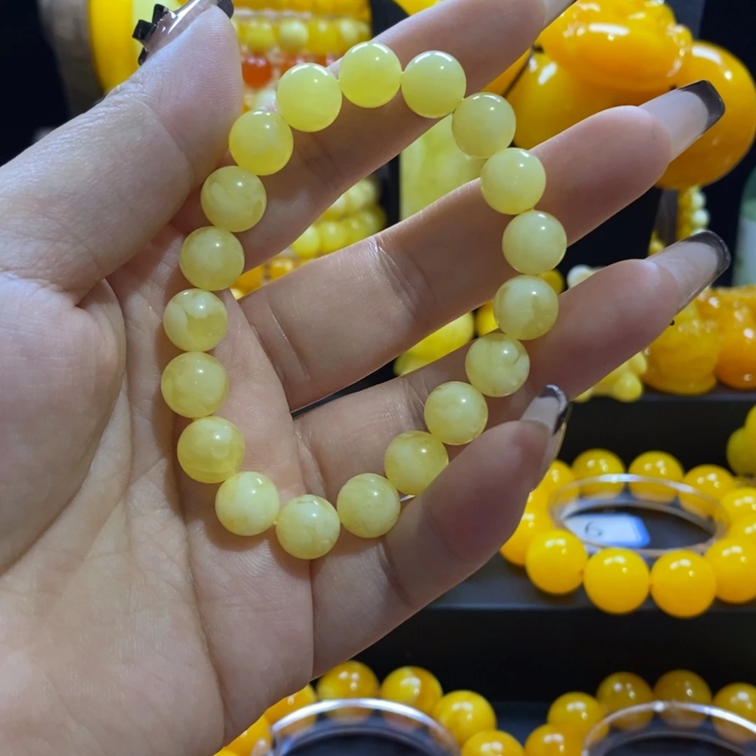 白***言非金属百花手串10