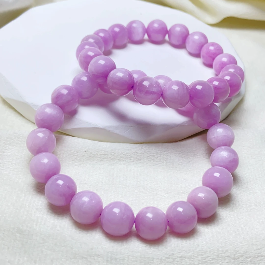 【星浩好物】紫锂辉手串QT15L480【多样性发一件】9mm+