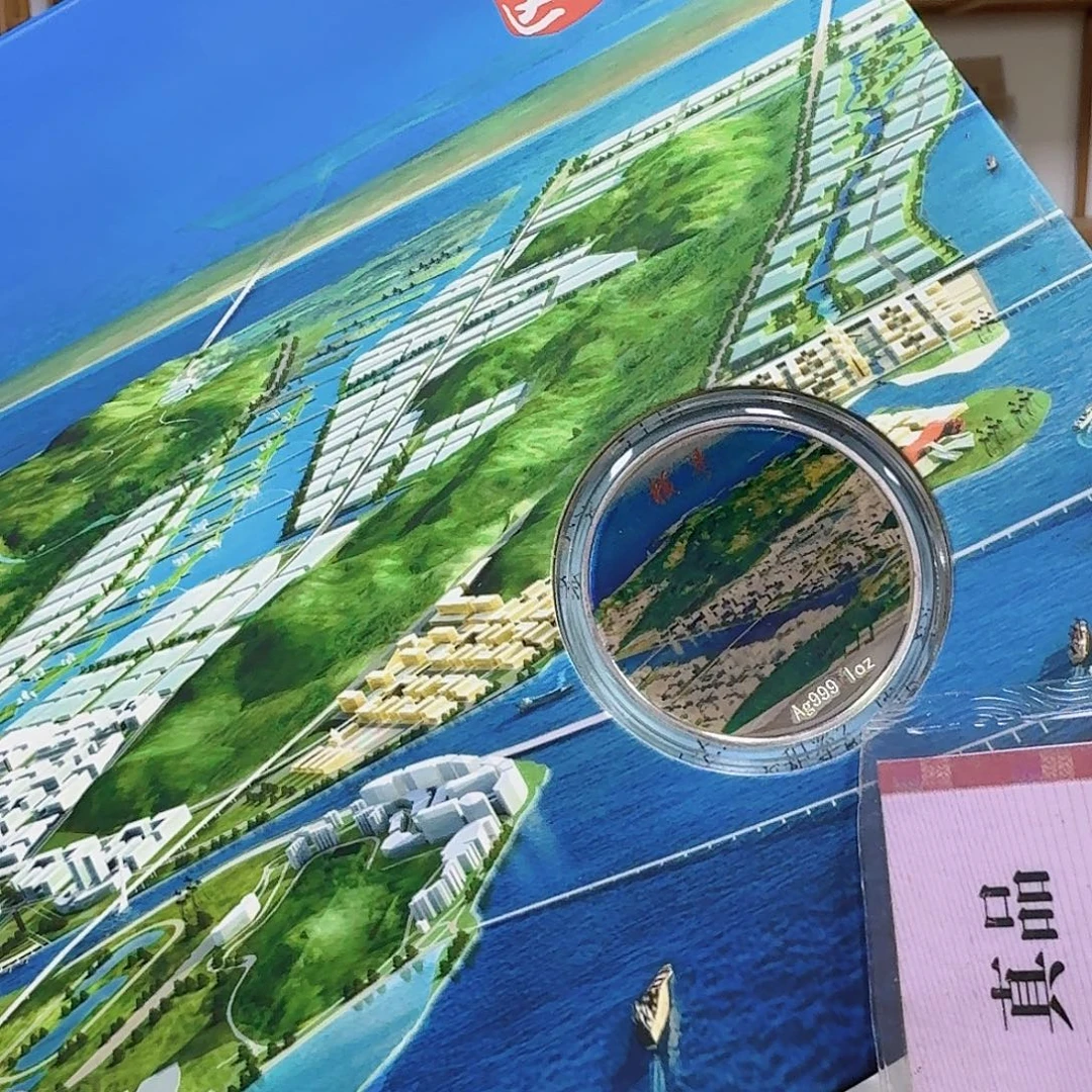 纯银1盎司珠海银章